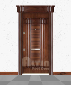 Embossed Walnut Veneer Door Model 1010