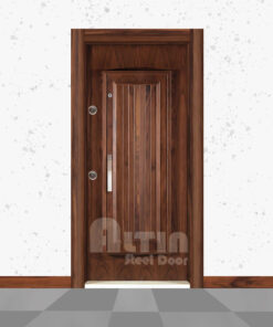 Embossed Walnut Veneer Door Model 1033