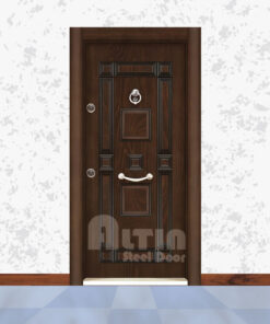 درب ضد سرقت برجسته راش مدل 1020