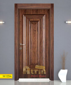 درب اتاقی برجسته گردویی آلتین مدل 034