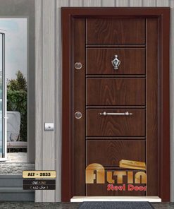 درب ضد سرقت حک شده راش آلتین مدل 2033