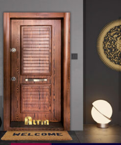 درب ضد سرقت رویه فلزی آلتین مدل 5014