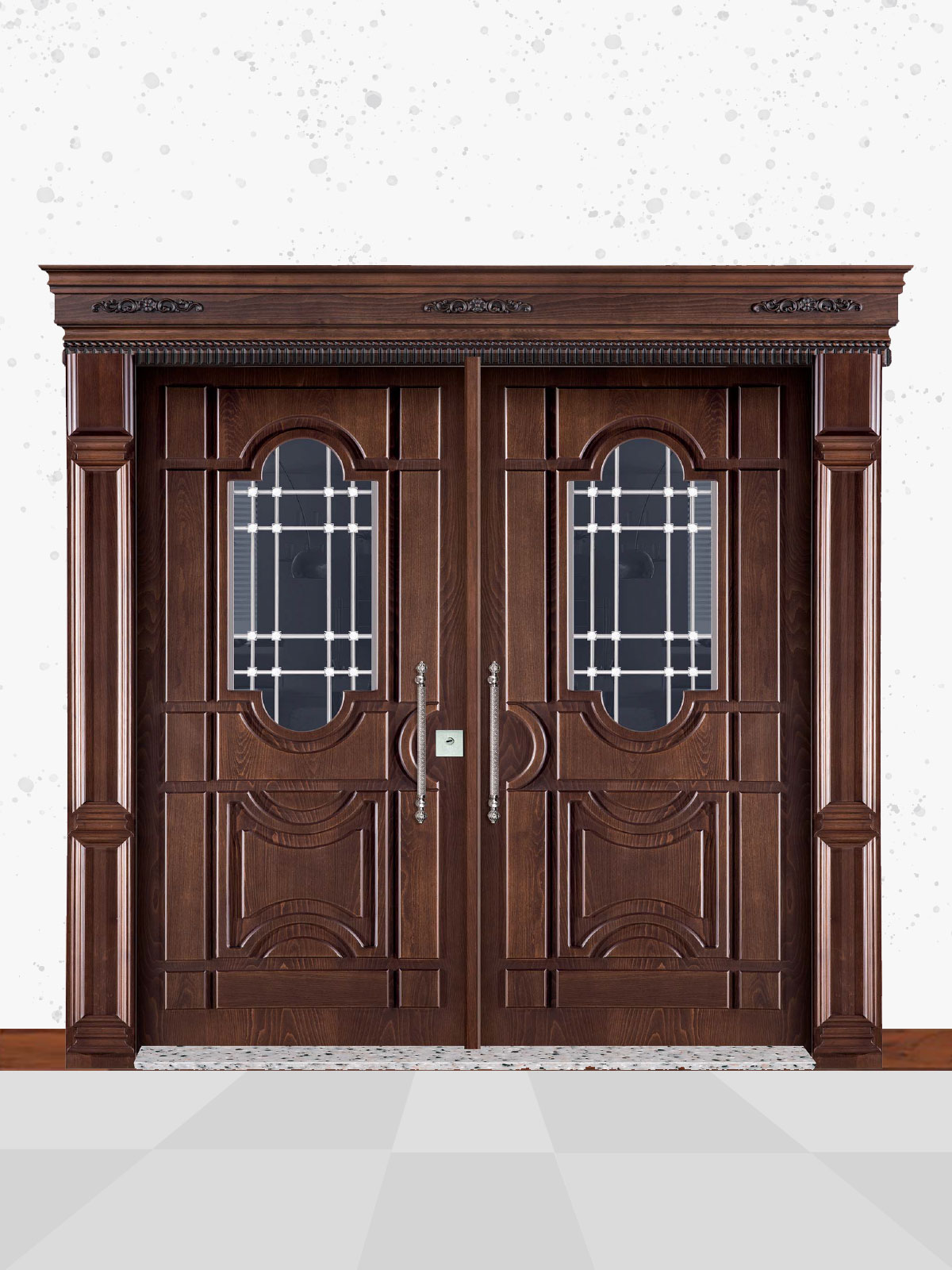 درب لابی آلتین مدل rc 417