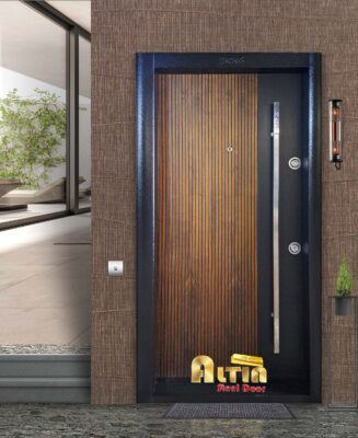 درب ضد سرقت مدرن دو رنگ مدل 2022