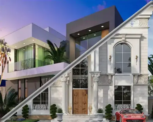 مقایسه درب لابی کلاسیک و درب لابی مدرن