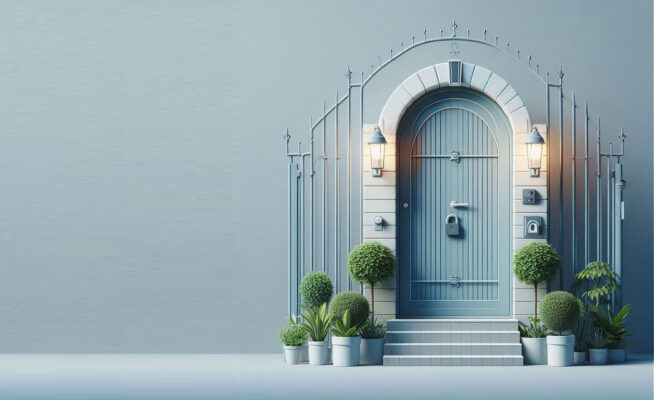 ورودی خانه و امنیت