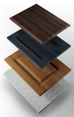 درب‌های MDF با روکش PVC