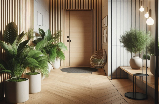 طراحی ورودی و لابی مدرن