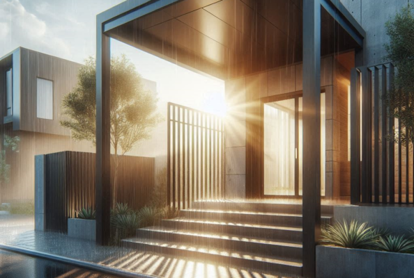 محافظت ورودی از عوامل طبیعی