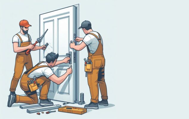 اهمیت نصب صحیح در اتلاف انرژی از درب ورودی