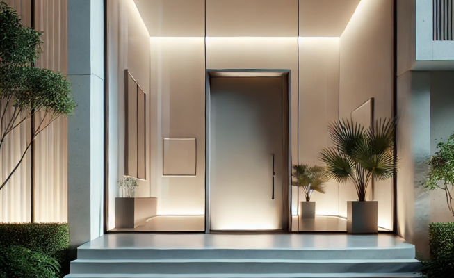 طراحی ورودی مدرن