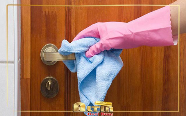 بهترین روش ترمیم رنگ درب ضد سرقت